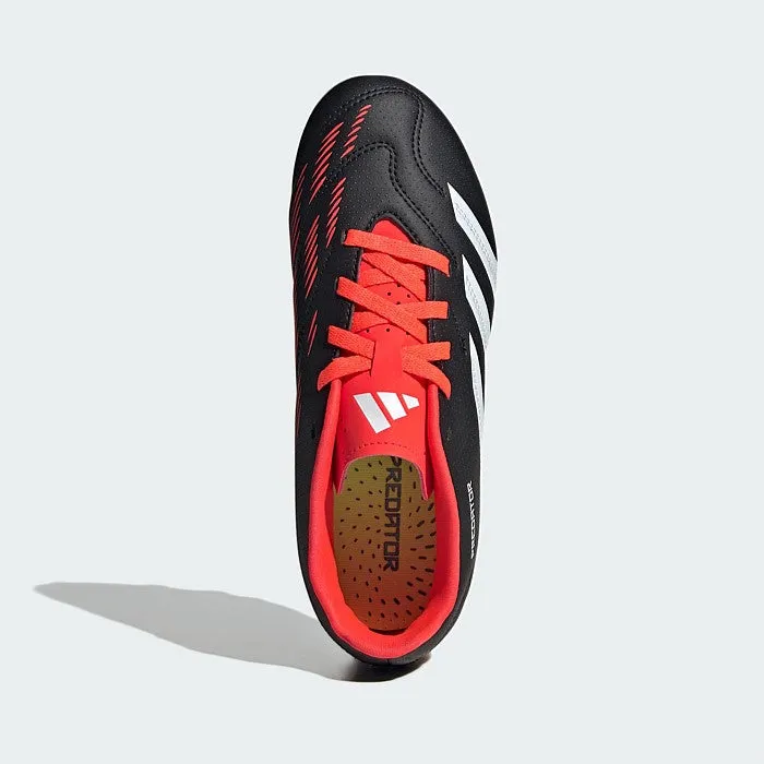 - ADIDAS Kids/Youth PREDATOR CLUB FxG J GROUND BOOTS - CBLACK/FTWWHT/SOLRED - (IG5429) - TOR - R2L17
