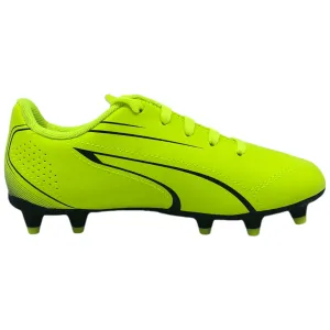 - PUMA VITORIA FG/AG Junior YOUTH Unisex Football Boots ELECTRIC LIME (107486 04) - K92 - R2L17