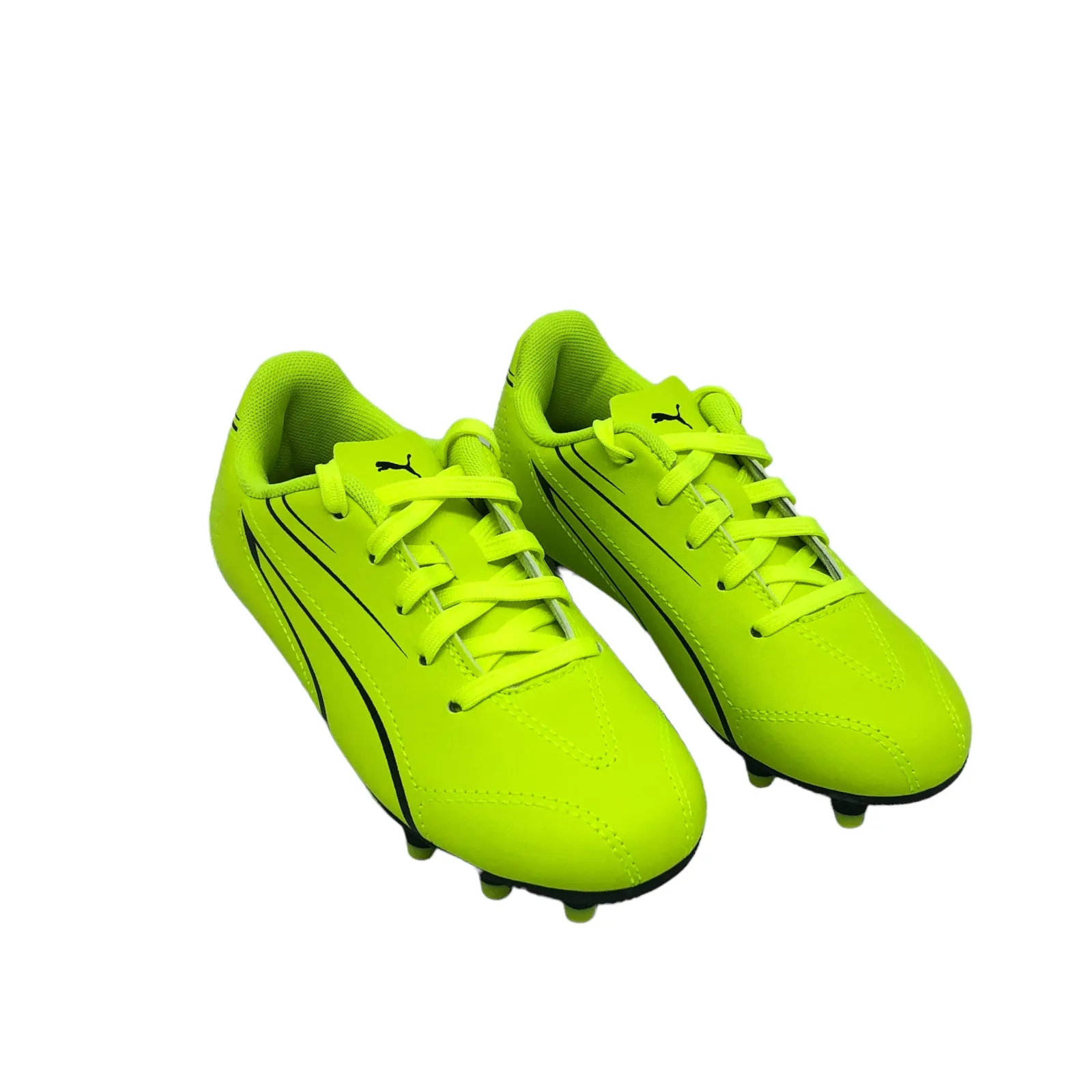 - PUMA VITORIA FG/AG Junior YOUTH Unisex Football Boots ELECTRIC LIME (107486 04) - K92 - R2L17
