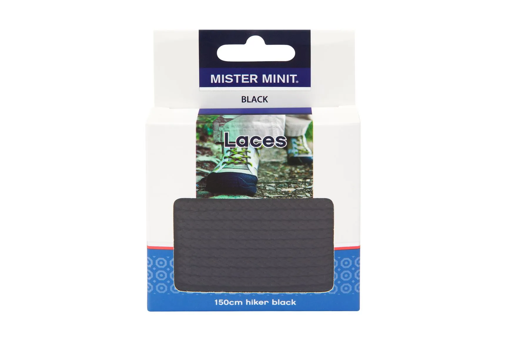 150cm Hiker Black Laces