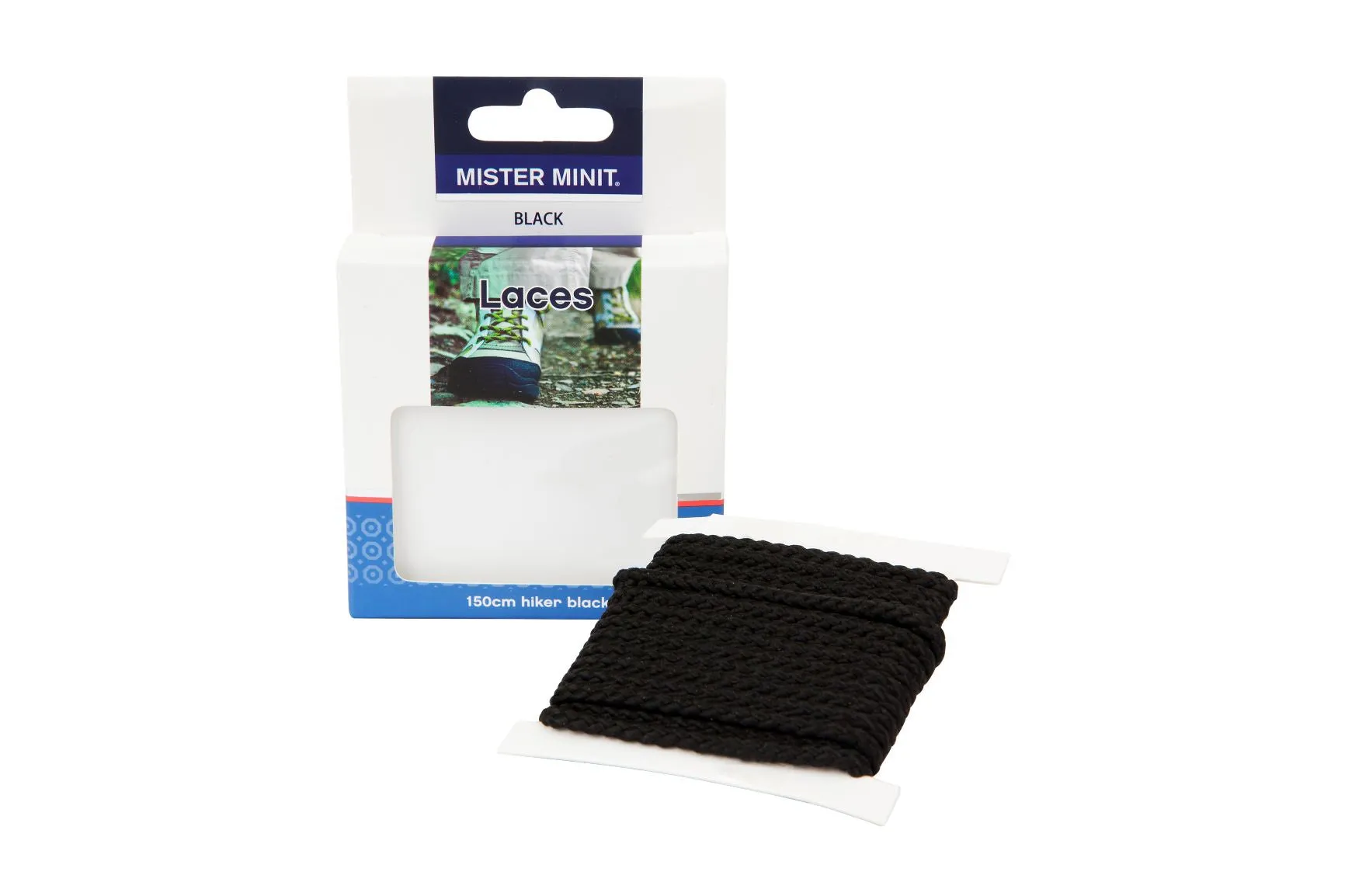 150cm Hiker Black Laces
