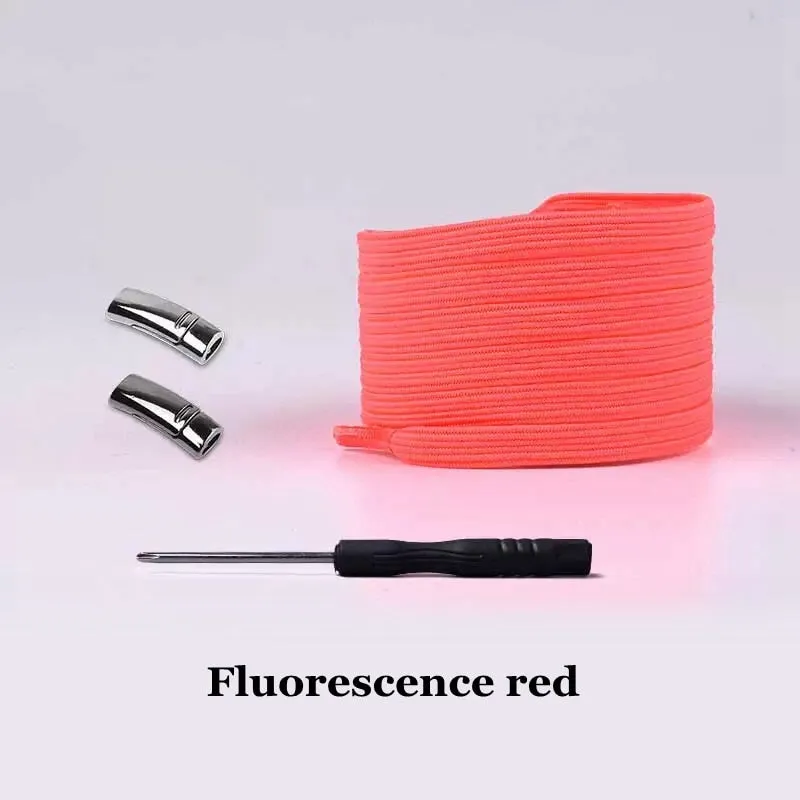 1Pair Fashion Magnetic Shoelaces Elastic No Tie Shoe Laces Kids Adult Unisex Flat Sneakers Shoelace Quick Lazy Laces Strings