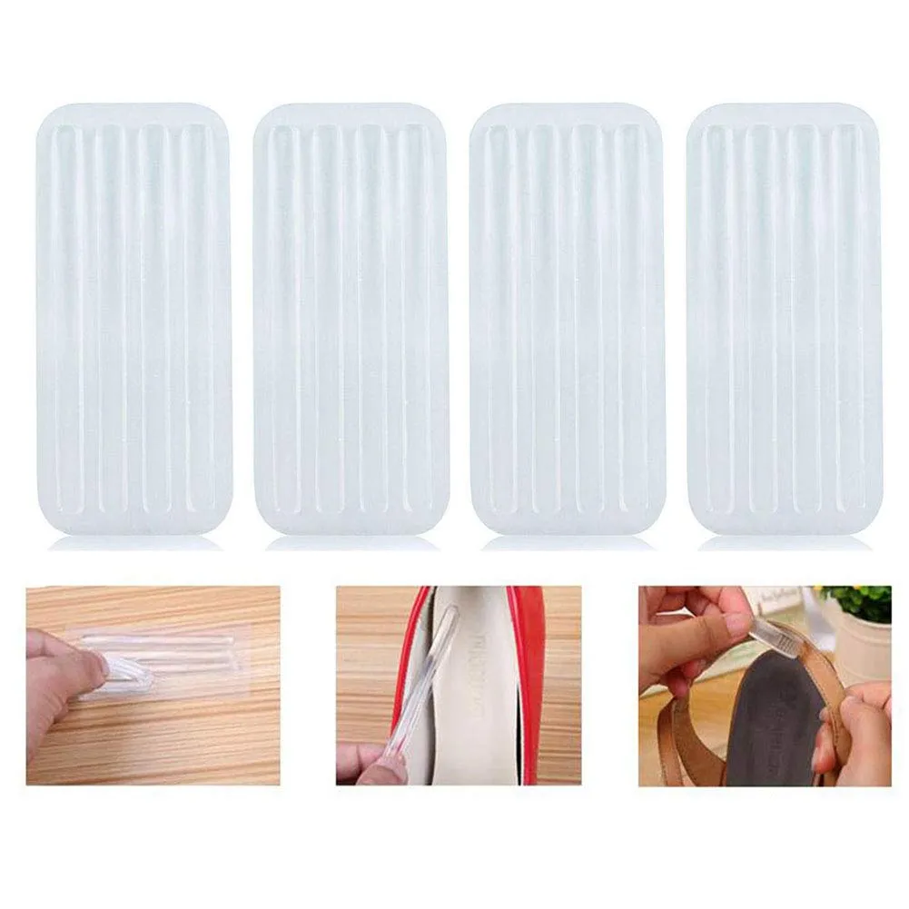 6 Sheets Invisible Anti-wear Foot Sandal Sticker,Self-Adhesive Clear Back Heel Sticker, Used in Foot Care