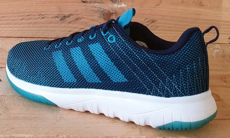 Adidas Cloudfoam Super Flex Low Trainers UK7.5/US8/EU41.5 AW4174 Solar Blue