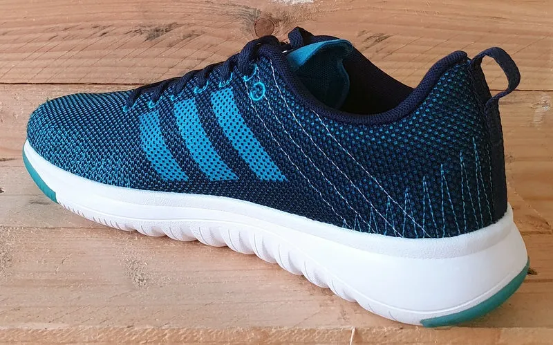 Adidas Cloudfoam Super Flex Low Trainers UK7.5/US8/EU41.5 AW4174 Solar Blue