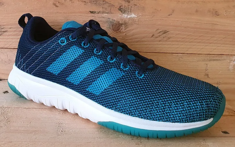 Adidas Cloudfoam Super Flex Low Trainers UK7.5/US8/EU41.5 AW4174 Solar Blue