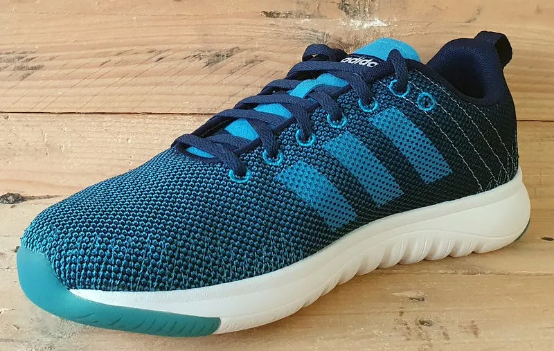 Adidas Cloudfoam Super Flex Low Trainers UK7.5/US8/EU41.5 AW4174 Solar Blue