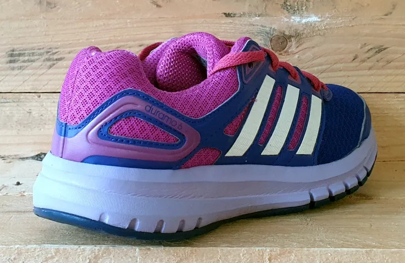 Adidas Duramo 6 Low Textile Trainers UK4/US5.5/EU36.5 M21580 Purple/Pink/White