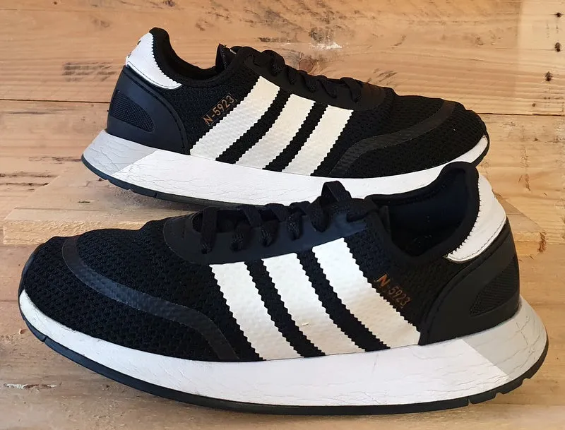 Adidas N-5923 Textile Low Trainers UK9/US9.5/EU43 CQ2337 Black/White