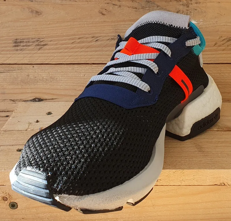 Adidas POD-S3.1 Low Textile Trainers UK10.5/US11/EU45 B28080 Core Black/White