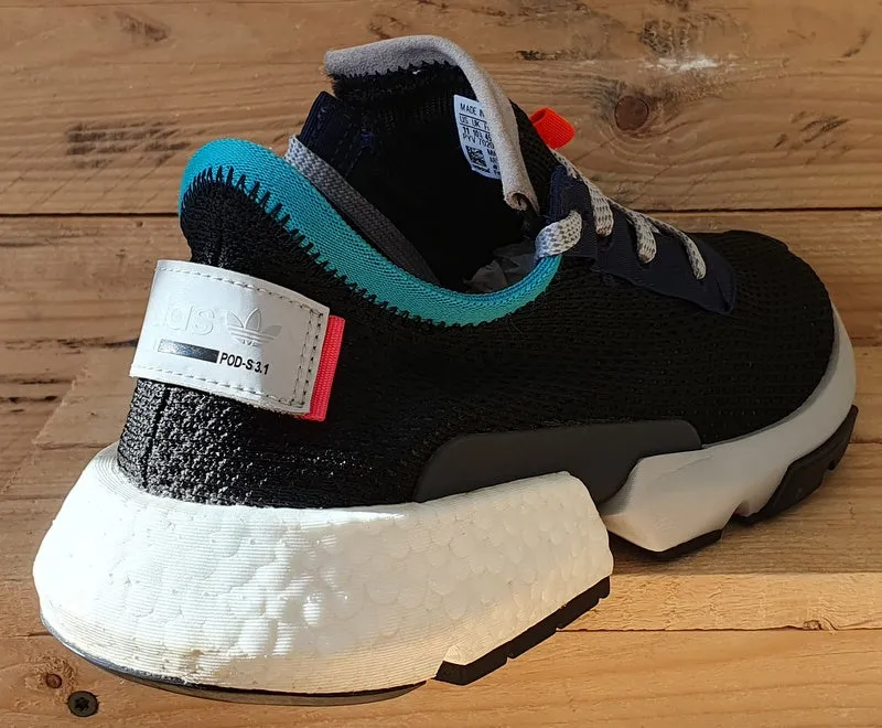 Adidas POD-S3.1 Low Textile Trainers UK10.5/US11/EU45 B28080 Core Black/White