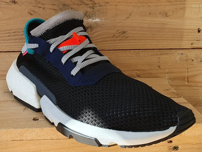 Adidas POD-S3.1 Low Textile Trainers UK10.5/US11/EU45 B28080 Core Black/White