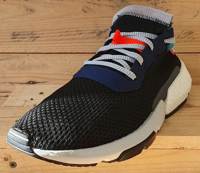 Adidas POD-S3.1 Low Textile Trainers UK10.5/US11/EU45 B28080 Core Black/White