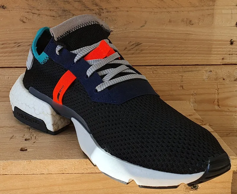 Adidas POD-S3.1 Low Textile Trainers UK10.5/US11/EU45 B28080 Core Black/White