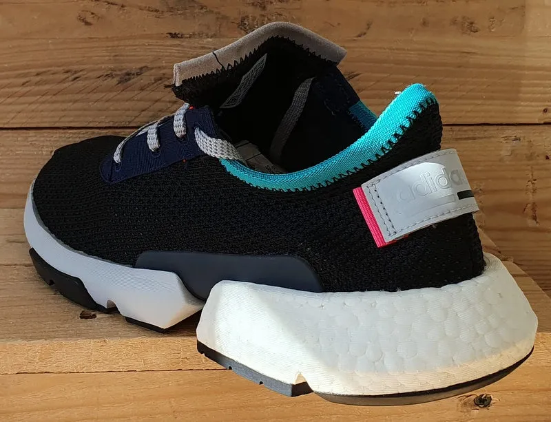 Adidas POD-S3.1 Low Textile Trainers UK10.5/US11/EU45 B28080 Core Black/White
