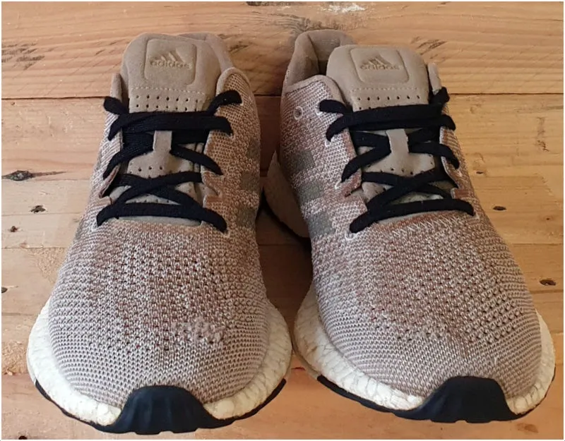 Adidas PureBoost DPR Low Primeknit Trainers UK8/US8.5/EU42 S82013 Trace Khaki