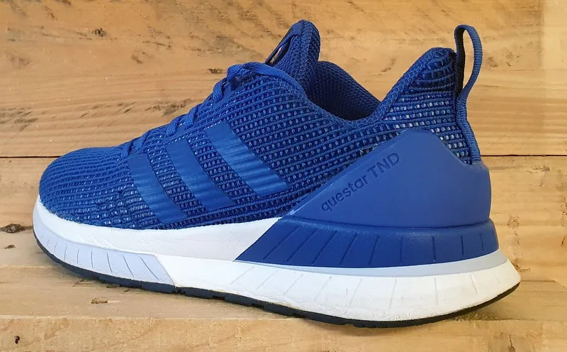 Adidas Questar TND Low Textile Trainers UK8/US9.5/EU42 DB1294 Blue/White