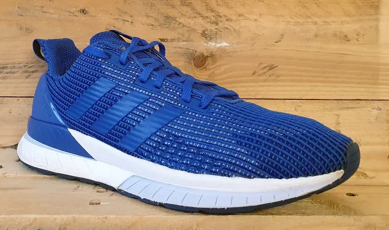 Adidas Questar TND Low Textile Trainers UK8/US9.5/EU42 DB1294 Blue/White