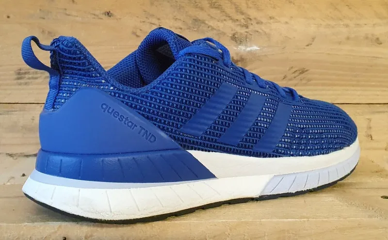 Adidas Questar TND Low Textile Trainers UK8/US9.5/EU42 DB1294 Blue/White