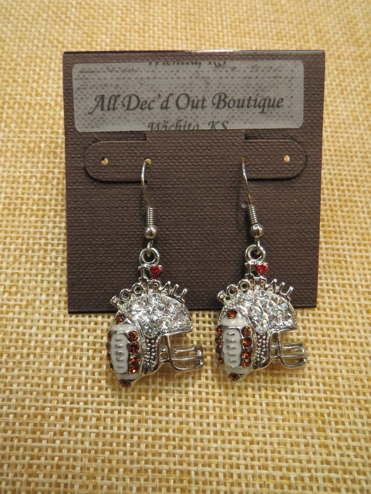ADO | Hometown Pride Football Earrings