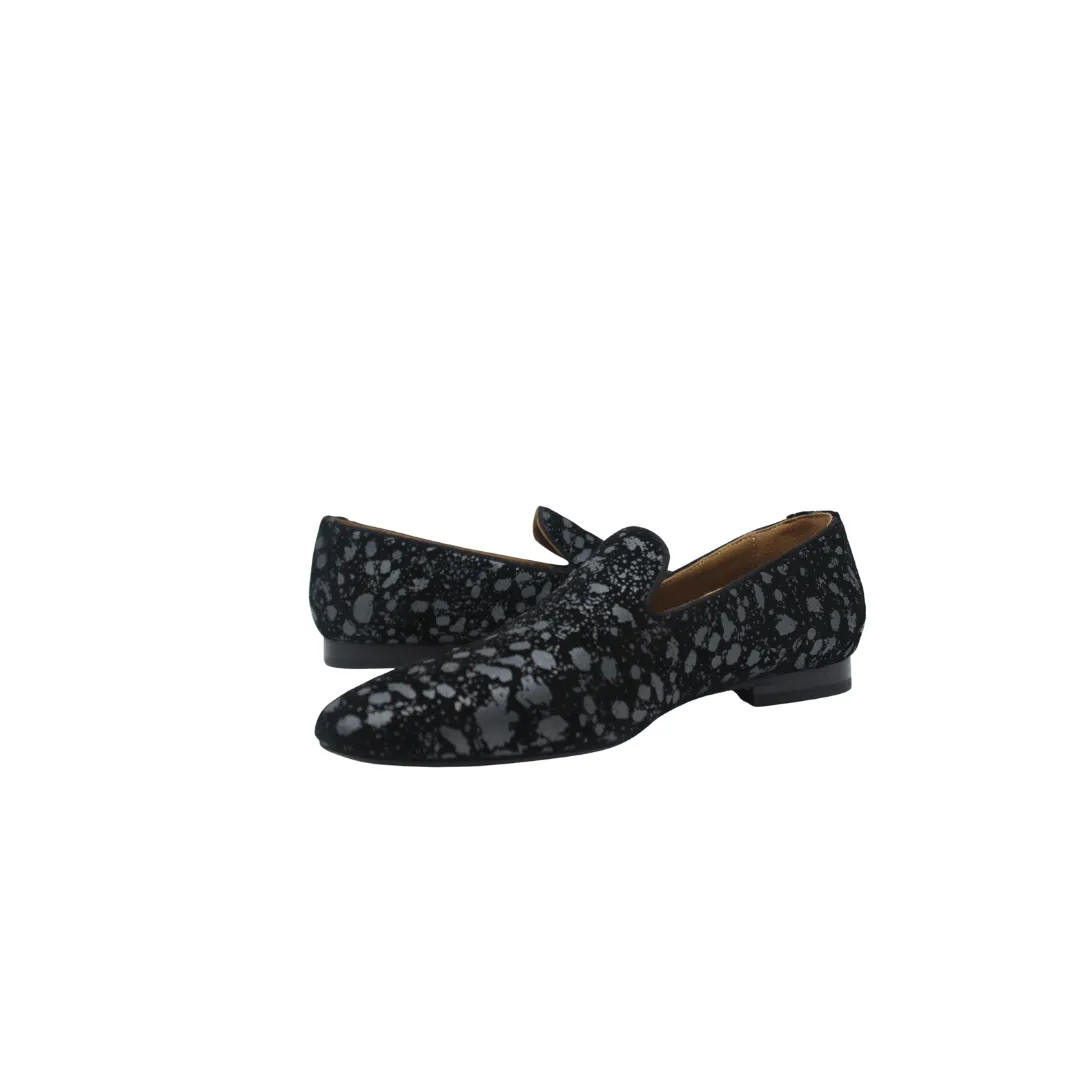 AiciBerllucci Bree Ladies Black Printed Slip on