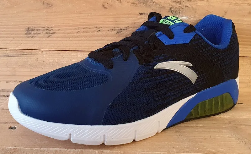 Anta Running Textile Trainers UK9.5/US10.5/EU44.5 11647772-6E Blue/Black/White