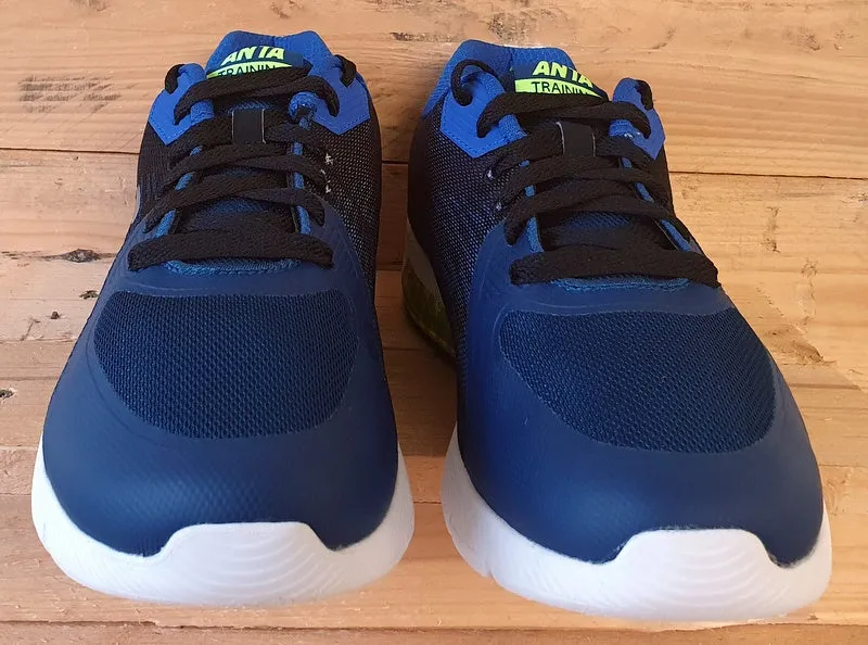 Anta Running Textile Trainers UK9.5/US10.5/EU44.5 11647772-6E Blue/Black/White