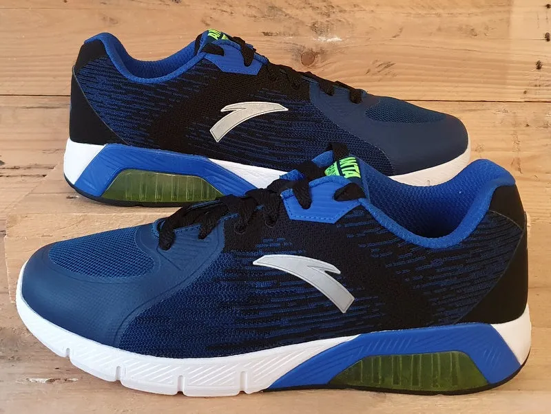 Anta Running Textile Trainers UK9.5/US10.5/EU44.5 11647772-6E Blue/Black/White