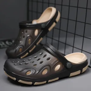 Baotou Sandals Outdoor Wear Half Drag Beach Shoes Men