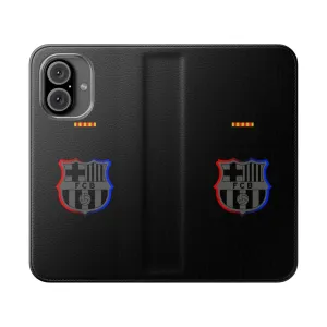 Black Football Phone Case for Barca Fans