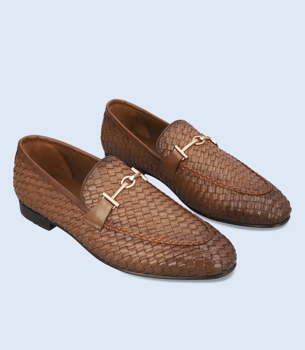 BM6730-BROWN-Men Slip On