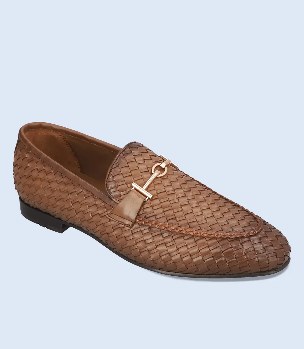 BM6730-BROWN-Men Slip On