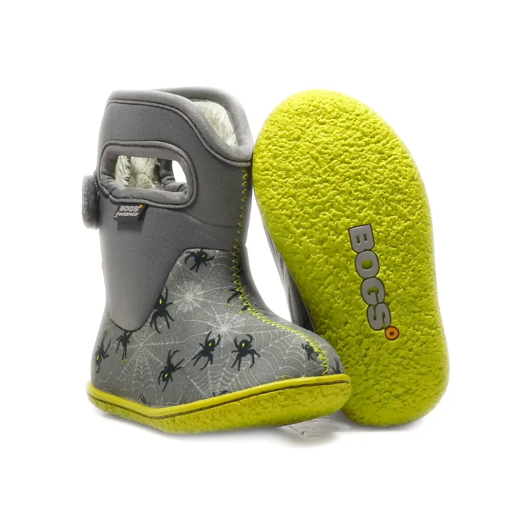 Bogs Walkers Fabric Grey Colour For Kids