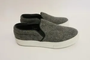 Celine Skate Sneakers Gray Flannel Size 37.5 Slip-On Flat