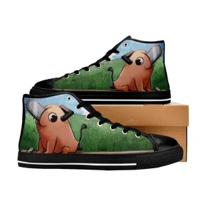 Chainsaw man Pochita Shoes High Top Sneakers for Kids and Adults