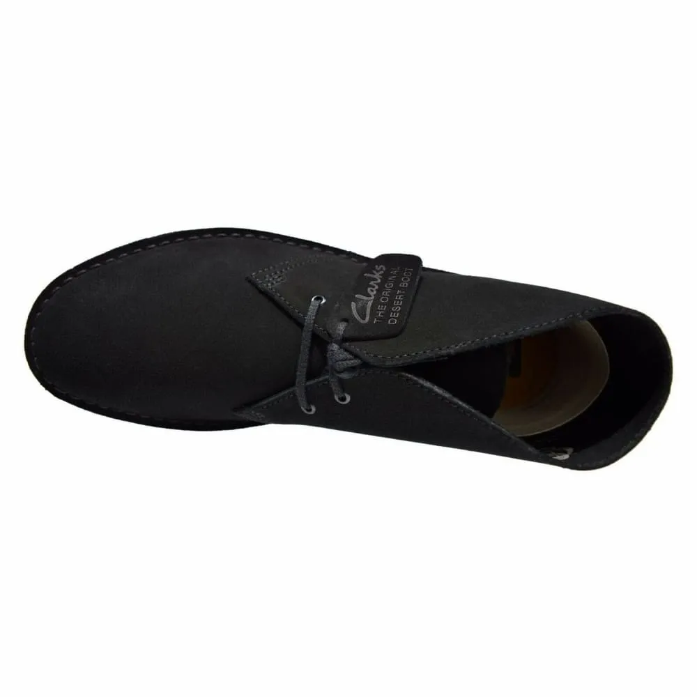 Clarks Originals Desert Boots Men's Black Suede 26155480