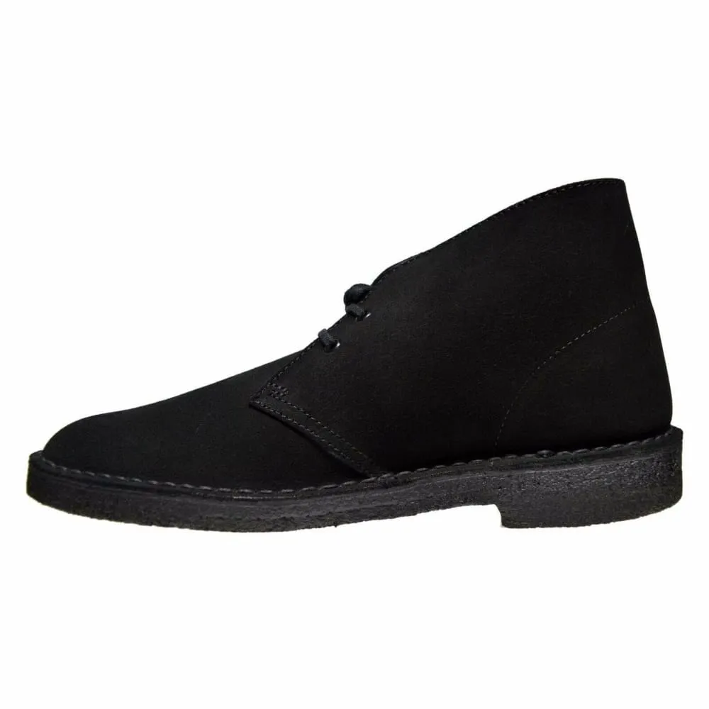 Clarks Originals Desert Boots Men's Black Suede 26155480