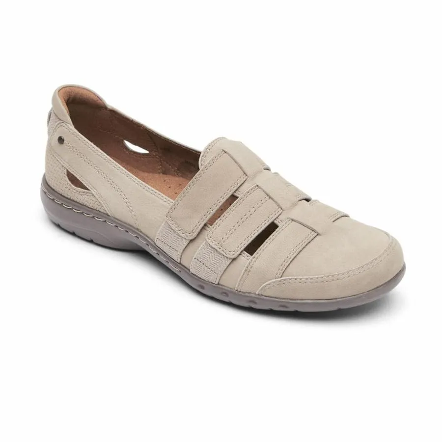 Cobb Hill Women's Penfield Fisherman Shoes- Dove
