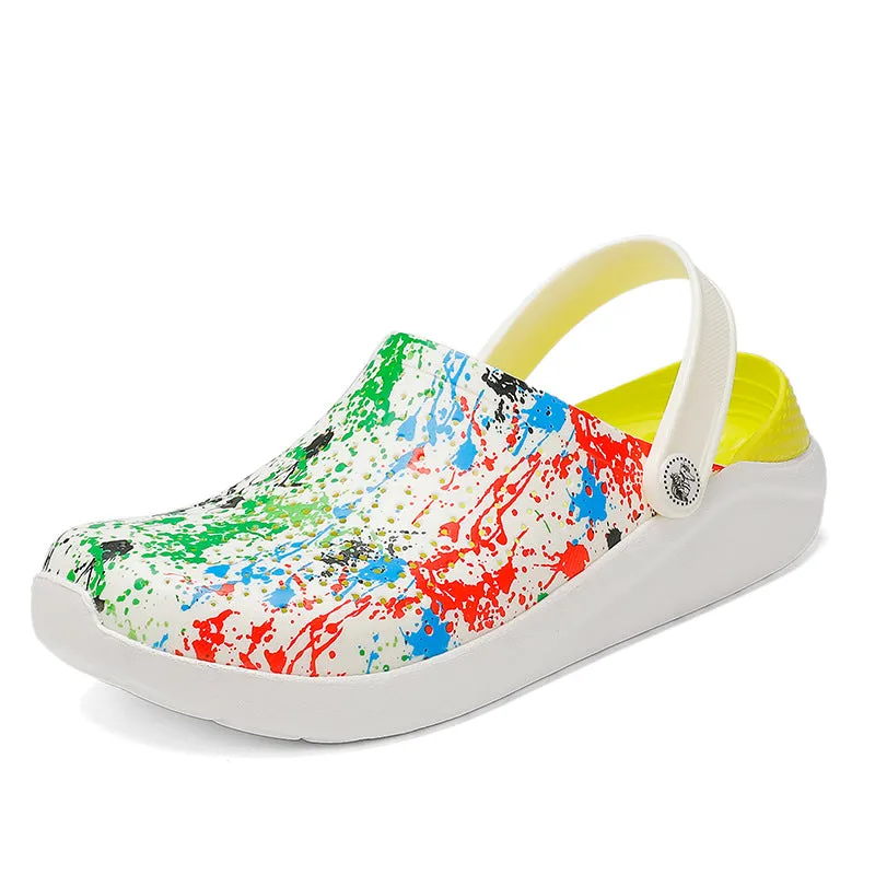 Colorful Sole Clogs