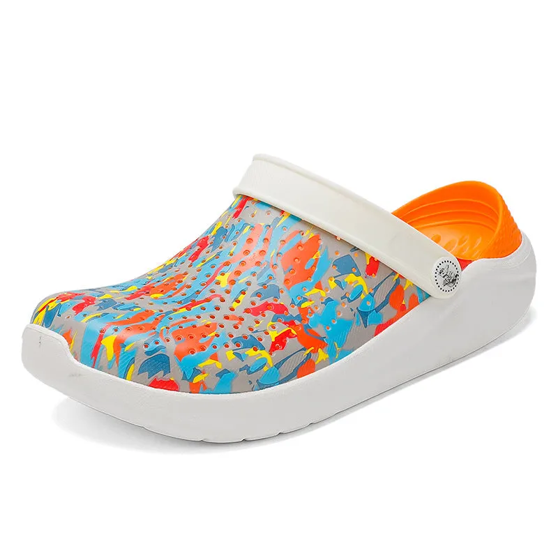 Colorful Sole Clogs