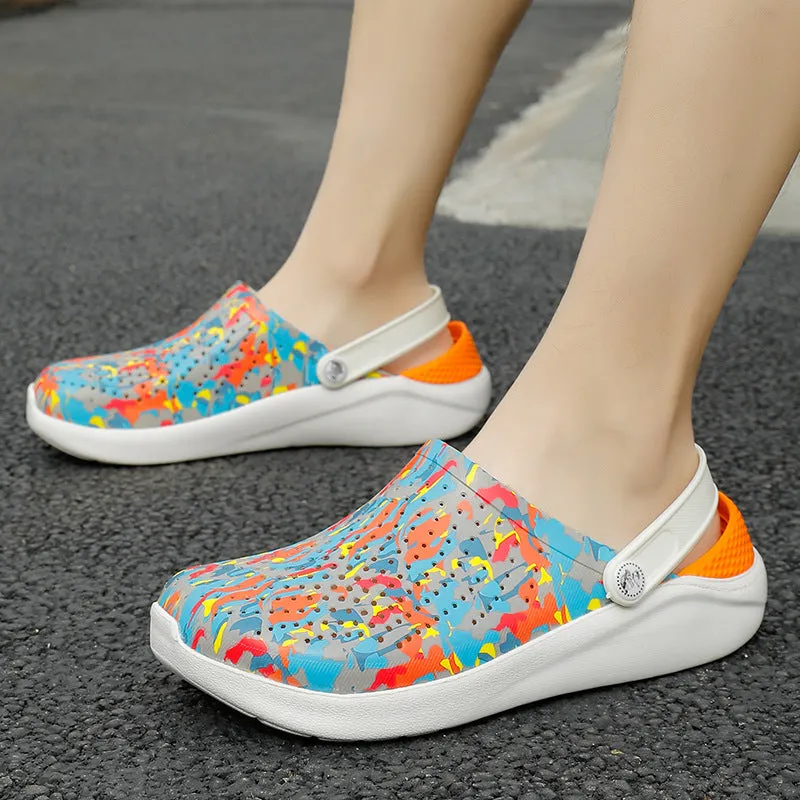 Colorful Sole Clogs