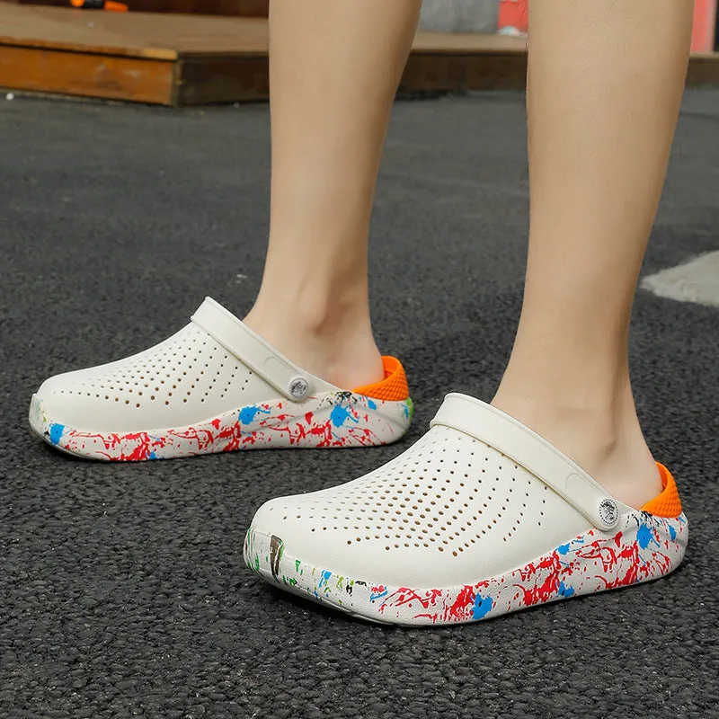 Colorful Sole Clogs