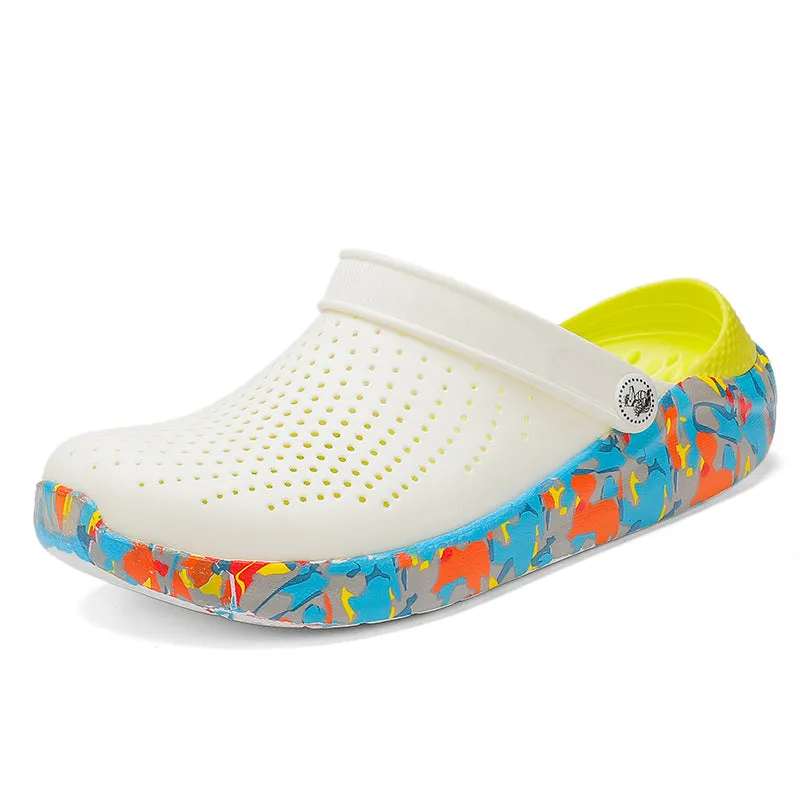 Colorful Sole Clogs