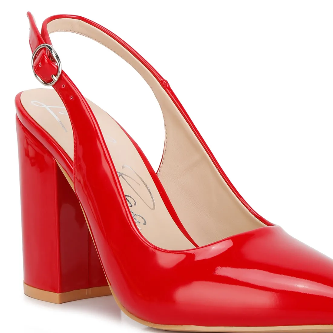 Dalaney Slingback High Block Sandals