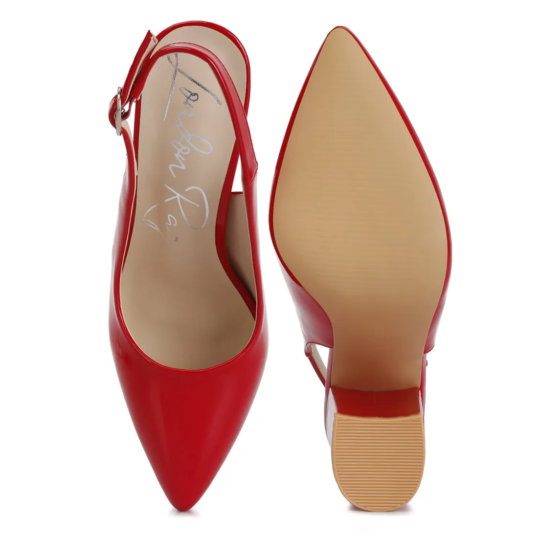 Dalaney Slingback High Block Sandals