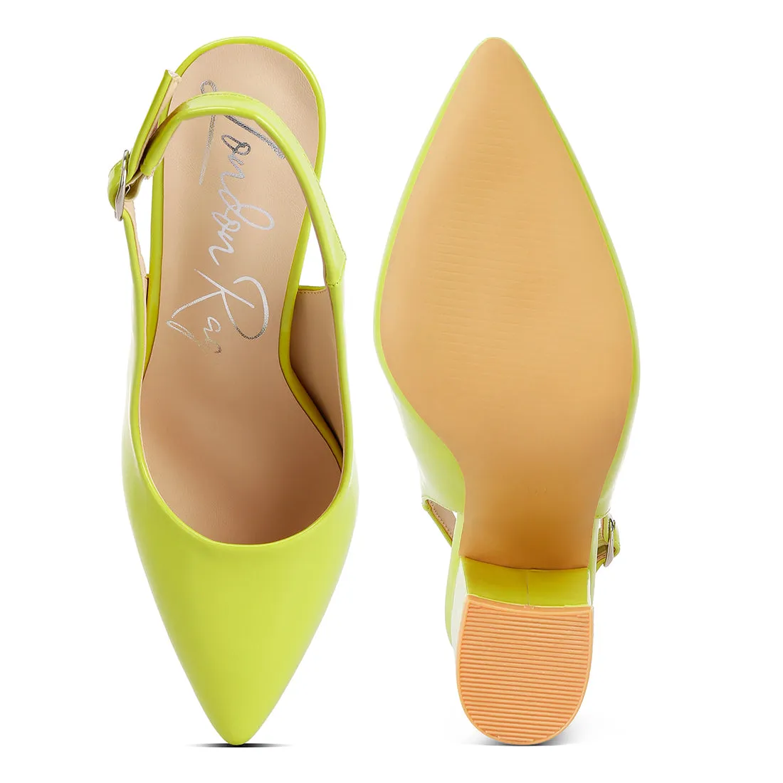 Dalaney Slingback High Block Sandals