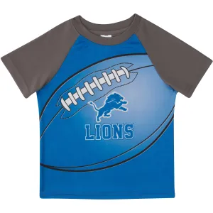 Detroit Lions Boys Short Sleeve Tee Shirt