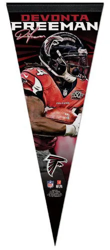 Devota Freeman "Signature Series" Atlanta Falcons NFL Premium Felt Collector's Pennant - Wincraft