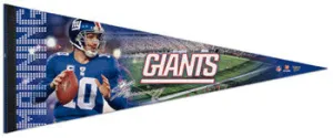 Eli Manning "Gameday" New York Giants NFL Premium Felt Pennant - Wincraft 2010