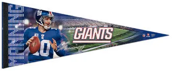 Eli Manning "Gameday" New York Giants NFL Premium Felt Pennant - Wincraft 2010